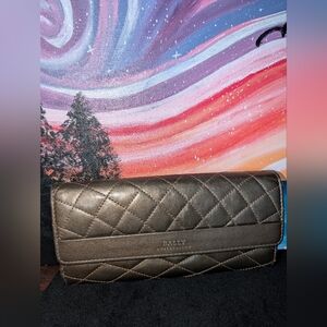 Bally Quilted Brown Wallet